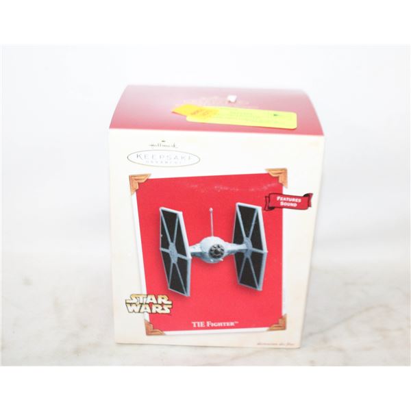 STAR WARS TIE FIGHTER HALLMARK ORNAMENT W BOX