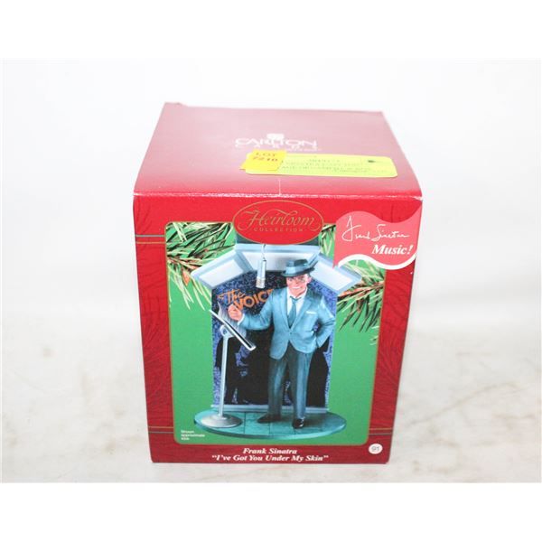 FRANK SINATRA CARLTON HERITAGE ORNAMENT W BOX