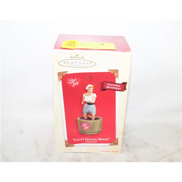 LUCILE BALL HALLMARK ORNAMENT W BOX