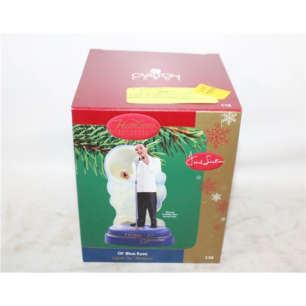 FRANK SINATRA CARLTON HERITAGE ORNAMENT W BOX