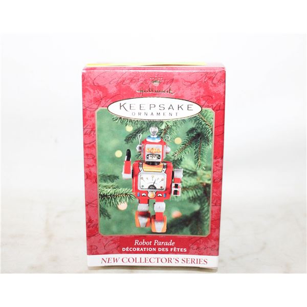ROBOT HALLMARK ORNAMENT W BOX
