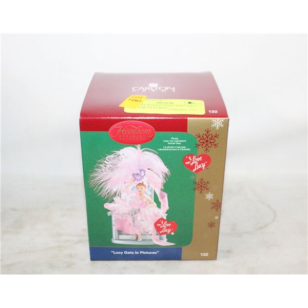 LUCILLE BALL COLLECTOR XMAS ORNAMENT IN BOX