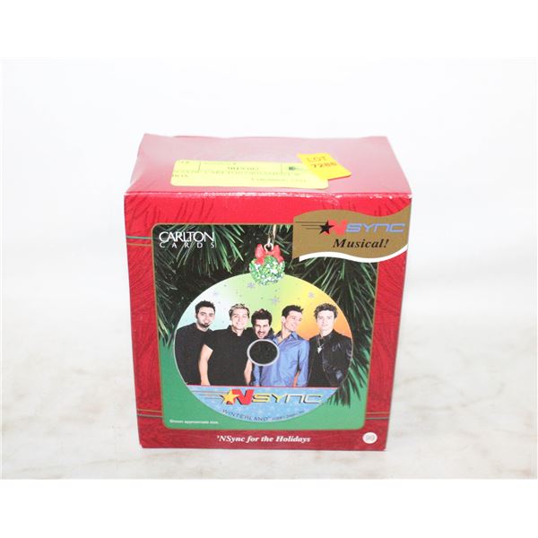 N SYNC CARLTON ORNAMENT W BOX