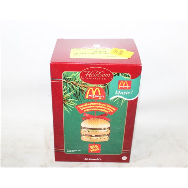 BIG MAC CARLTON ORNAMENT W BOX