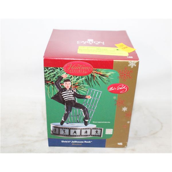 ELVIS JAILHOUSE CARLTON ORNAMENT W BOX