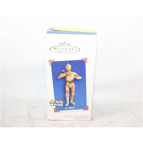 STAR WARS C3PO HALLMARK ORNAMENT W BOX