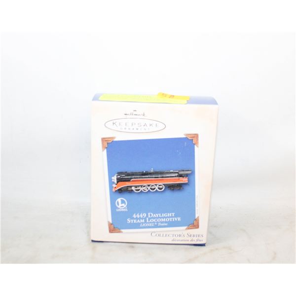 LIONEL DAYLIGHT LOCO HALLMARK ORNAMENT W BOX