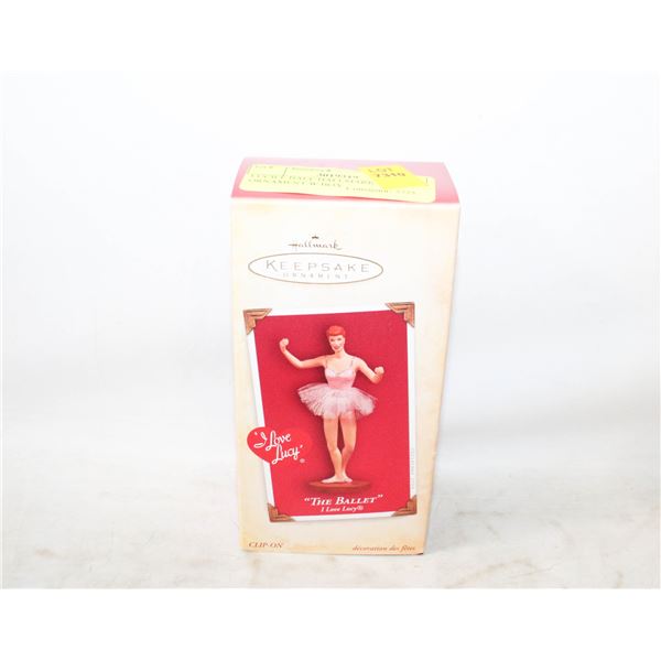 LUCILE BALL HALLMARK ORNAMENT W BOX