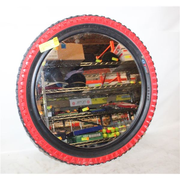 IKEA VINTAGE BIKE TIRE MIRROR