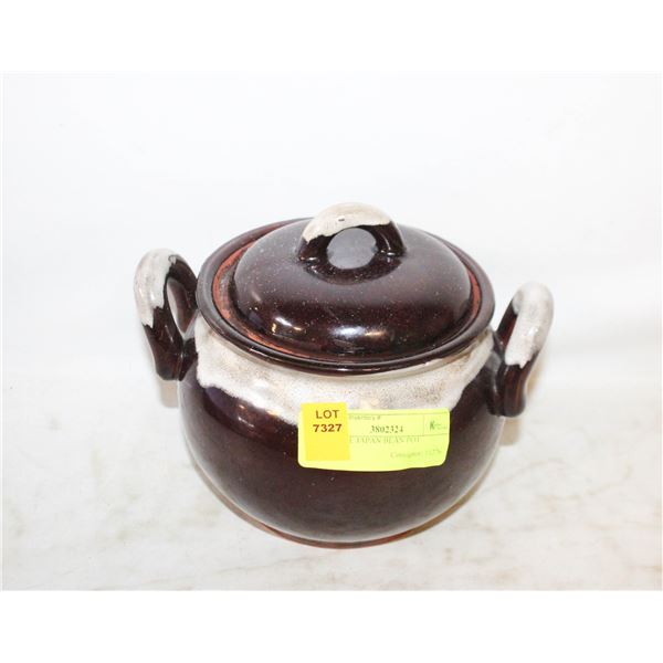 VINTAGE JAPAN BEAN POT