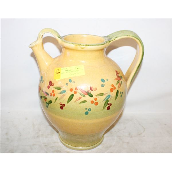 LARGE FRENCH EARTHENWARE VASE