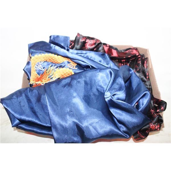 2 VINTAGE JAPAN KIMONOS