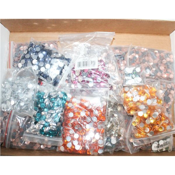 LOT OF RHINESTONES