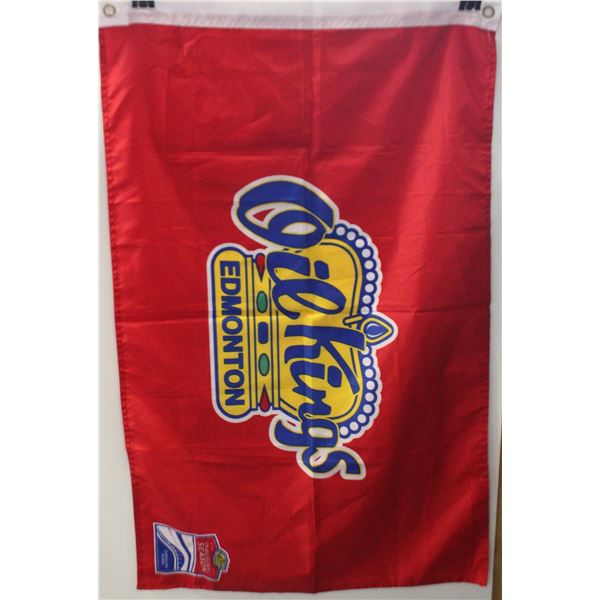 EDMONTON OILKINGS WALL FLAG