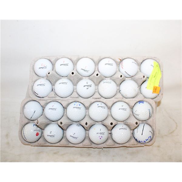 24 TITLEST PROV1 GOLF BALLS