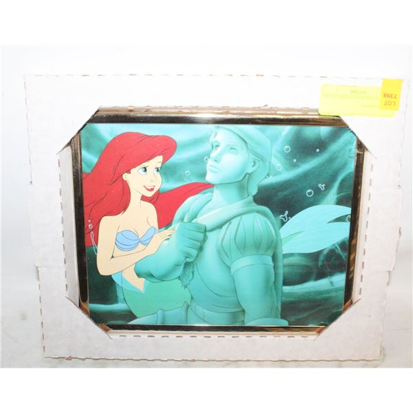 LITTLE MERMAID FRAMED PICTURE