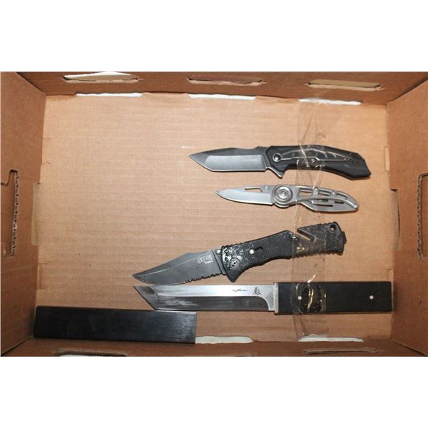 4X KNIFE COLLECTION