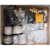 Image 1 : LOT OF CHAIN AND BEADS FOR DIY JEWELRY