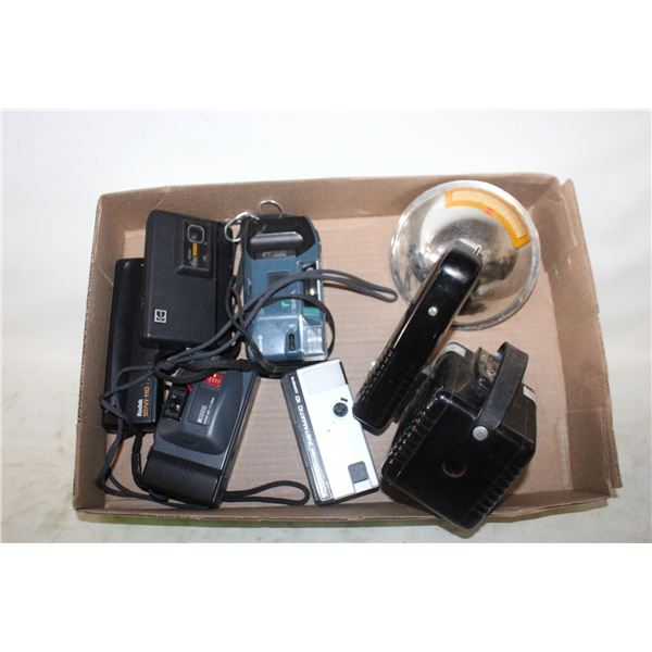 LOT OF 6 VINTAGE FILM CAMERAS