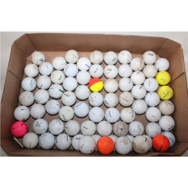 BOX OF GOLF BALLS