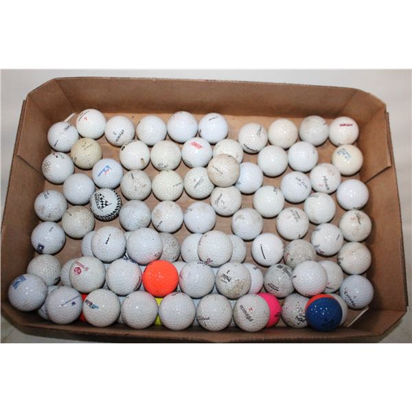 BOX OF GOLF BALLS