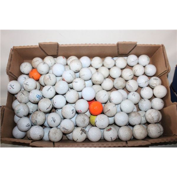 BOX OF GOLF BALLS