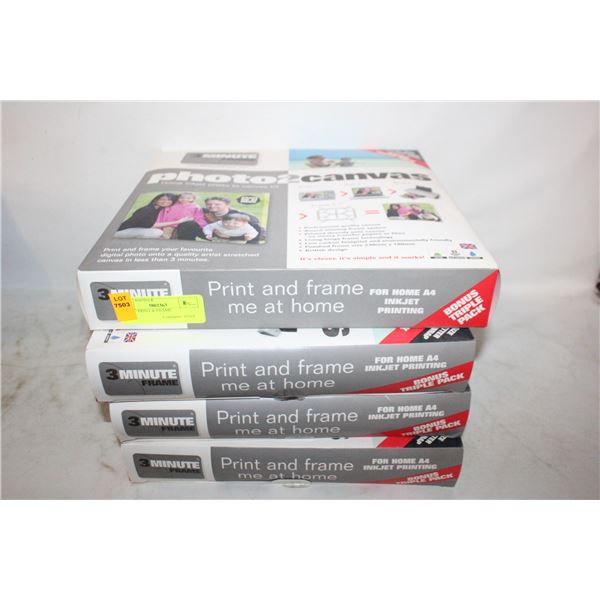 LOT OF PRINT & FRAME