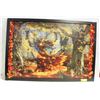 Image 1 : FRAMED FAIREY PUZZLE WITH LEAF DECOR