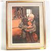 Image 1 : LORRAINE OBERG FRAMED PRINT OF A PAINTING