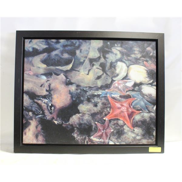 LORRAINE OBERG FRAMED 1/250 PRINT OF A