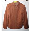 Image 1 : TANJAY LADIES SIZE 8 SUEDE ZIP UP BROWN