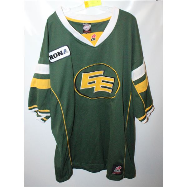 EDMONTON ESKIMOS CFL LARGE JERSEY