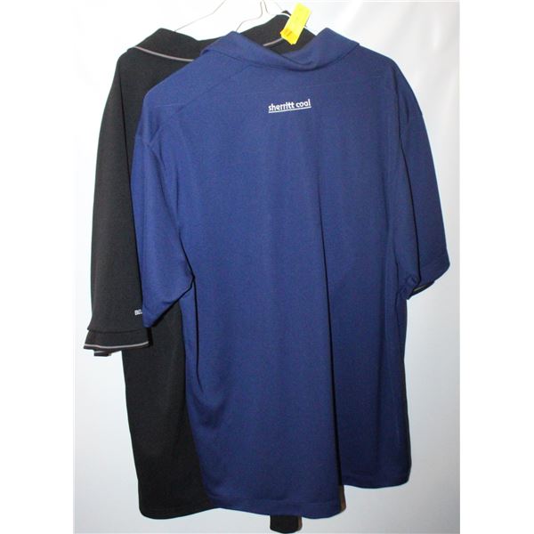 (2) GOLF SHIRTS