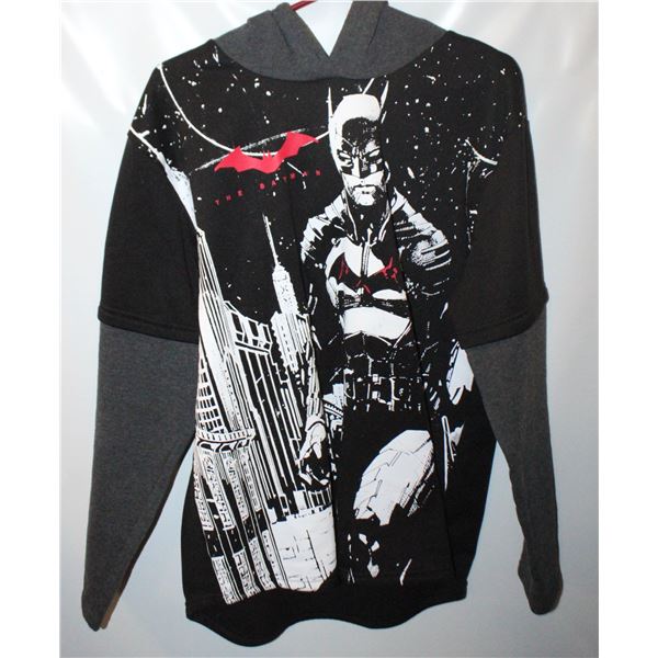 BATMAN MENS HOODIE SIZE LARGE