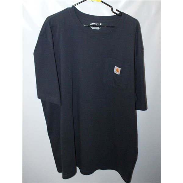 CARHARTT XL LOOSE FIT T SHIRT NAVY BLUE