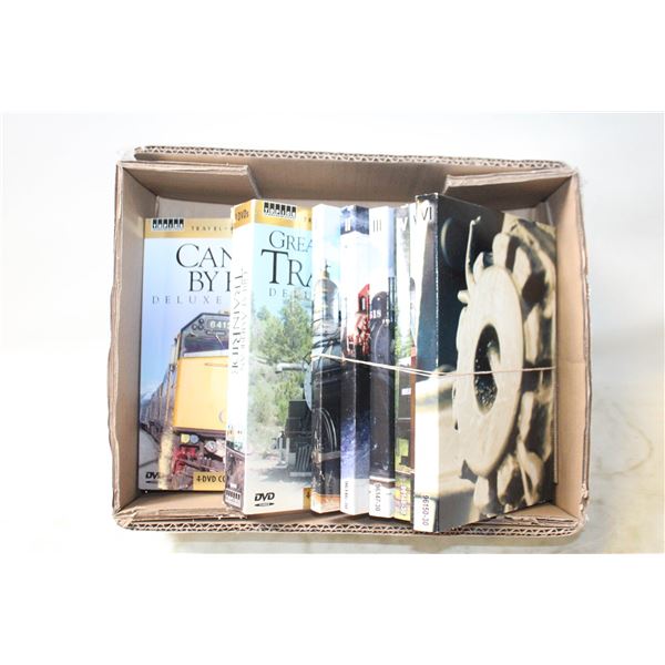 TRAIN DVDS (CANADA & GREAT AMERICAN)