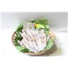 Image 1 : LOT OF QTY 25 WOODEN HONEY DIPPER STICKS