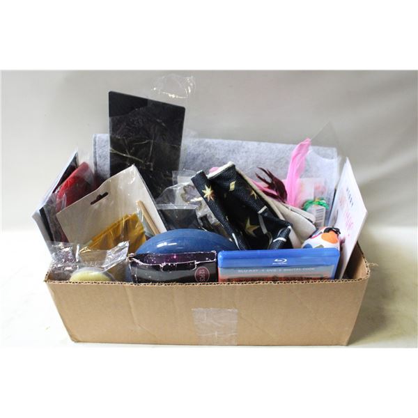 FLAT OF ASSORTED ITEMS