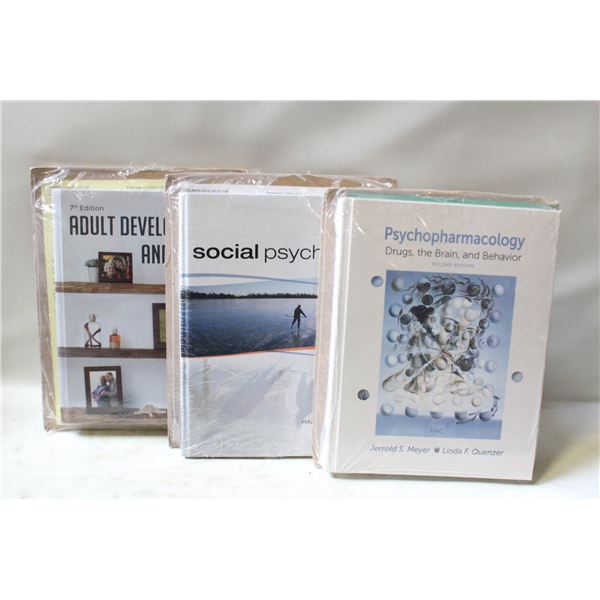 NEW SEALED PSYCHOLOGY THEMED BOOKS