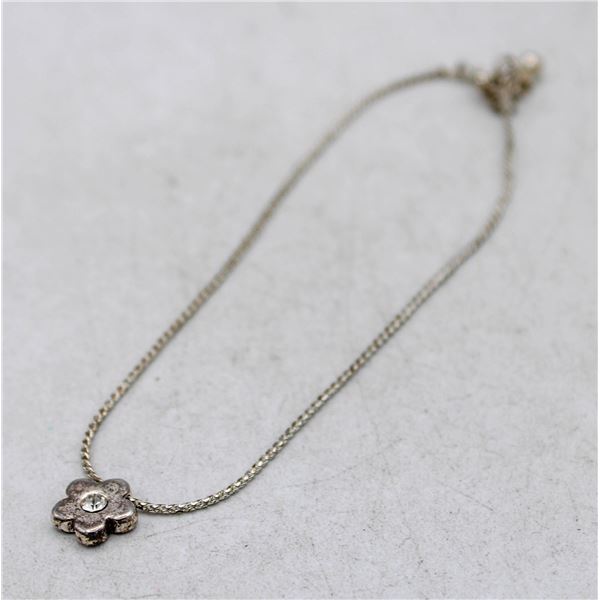 9" NON-MAGNETIC SILVER BRACELET