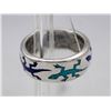 Image 1 : VTG STERLING SILVER GECKO RING-10.77 G'S, SZ 10.5