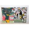 Image 1 : (2) UNVERIFIED SIGNED FOOTBALL PICTURES