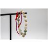Image 1 : #130-NATURAL JADE JADEITE BEAD BRACELET