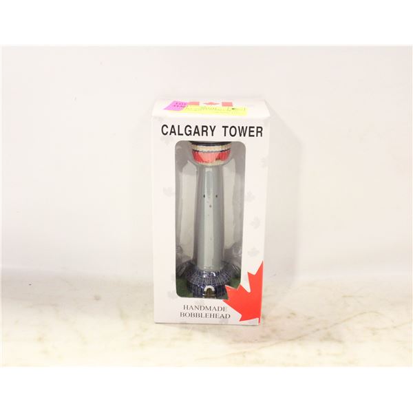 CALGARY TOWER BOBBLE HEAD MODEL IN BOX