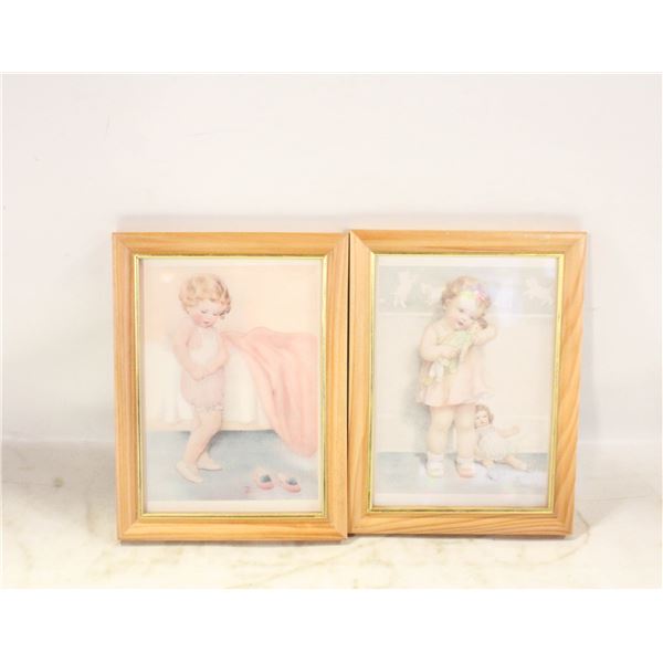 VTG. ART PRINTS WORK OF BESSIE DEASE