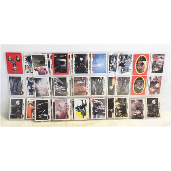 VINTAGE 1990S BATMAN THE MOVIE CARDS