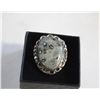 Image 1 : OCEAN JASPER RING SILVER PLATED HEALING MINERAL