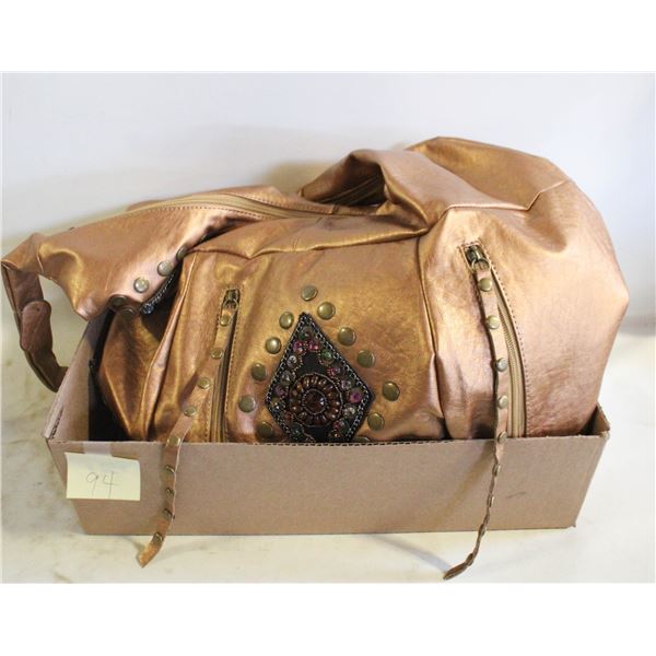 NEW PARNICE BOHO METTALLIC RHINES.