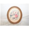 Image 1 : VTG. FRAMED ART WORK 1920’S CHILDREN,
