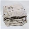 Image 1 : 2 PANELS OF BEAUTYREST BLACKOUT CURTAINS BEIGE